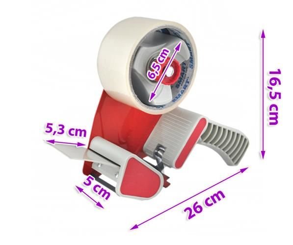2 Profi Abroller für Packband Klebeband Paketband Paketklebeband Handabroller